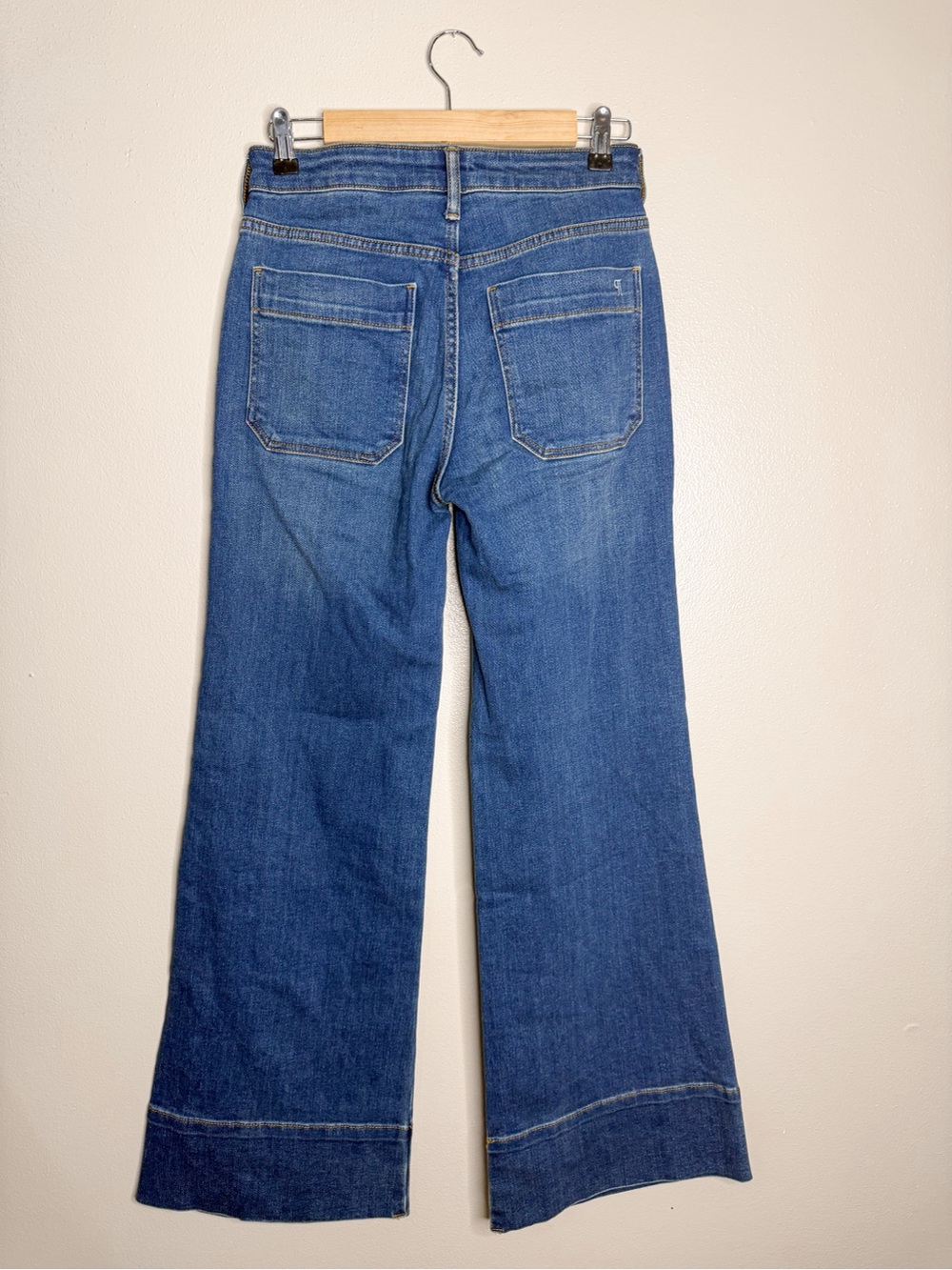 Pilcro Anthropologie The Ryan Relaxed High-Rise Flare - Picture 7 of 16